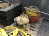 PALLET OF FIRE HOSES