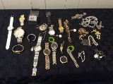 Jewelry Watches, watch parts, necklaces