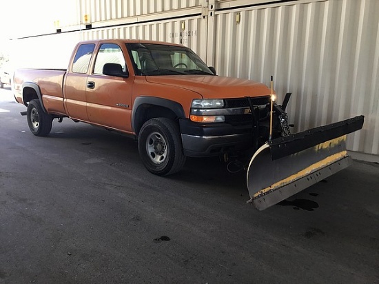 2002 CHEVROLET SILVERADO 2500HD 4X4