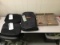 Lockable key cabinet, jumanji backpack, laptop brief case