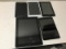 5 tablets possibly locked iPad, Samsung