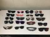 20 pairs of sunglasses