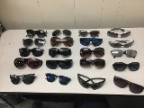 20 pairs of sunglasses