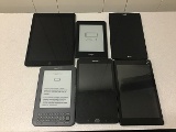 Tablets possibly locked no chargers iPad A1893, amazon kindle, LG, SAMSUNG