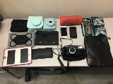 Power bank,Satchel, iPhone A1303 tablet cases, speaker, cameras, razor with cartridges
