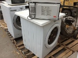 FRONT LOAD DRYER, MICROWAVE, TOASTER
