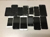 Cellphones, possibly locked, some damage, Unknown activation status iPhones