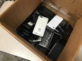 Box of cellphones, possibly locked, some damage, Unknown activation status