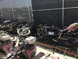 5 pallets of bicycles