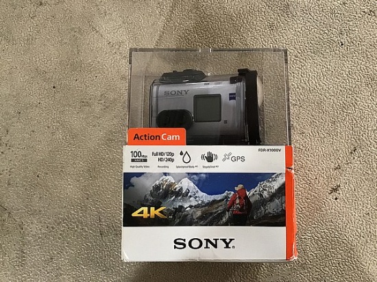 Sony action camera FDR-X1000V
