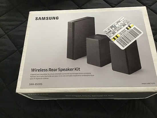 Samsung wireless rear speaker kit