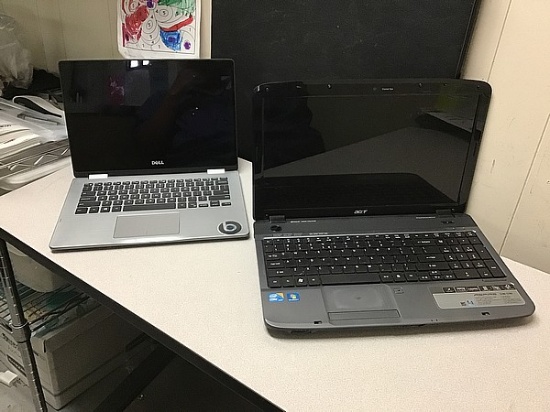 Laptop computer, possibly locked Acer, Dell