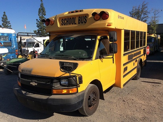 2008 CHEVROLET EXPRESS SCHOOL BUS