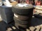 4 CONTINENTAL COMMERCIAL TRUCK TIRES 245/70R19.5