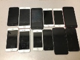 12 IPhones A1633 A1549 A1533 A1723 A1660 A1778 A1687 A1661A1779 POSSIBLY LOCKED,UNKNOWN ACTIVATION S
