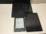 Tablets Samsung, kindle, Amazon, iPad A1475 Possibly locked, no chargers, some damage
