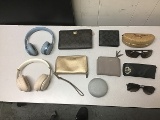 headphones,  wallets, sunglasses AUTHENTICITY UNKNOWN