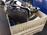 CRATE OF AIR TANKS, HOSES, BUS PARTS ( CRATE NOT INCLUDED)