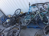 3 pallets of bicycle