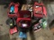 Three duffle bags with first aid equipment Lanterns, radio ex