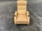 Reclining chair with wheels