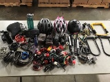 Assorted bicycle accessories