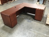 Wood office desk