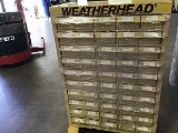 Weatherhead cabinet with 50 drawers full of hydraulic crimp fittings