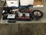 Kenwood car stereo, Dual car stereo, jumper cables, Optronics headlamps, Power subwoofer speaker