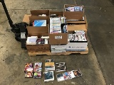 Pallet of assorted DVD’s, CD’s, audio books