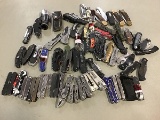 Box of assorted folding knives