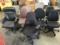 9 assorted office chairs