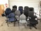 13 assorted office chairs