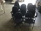 8 assorted office chairs