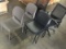 7 assorted office chairs