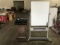 Lecturn stand with whiteboard