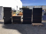 6 drawer metal cabinet, 2 drawer metal cabinet, 2 four drawer metal cabinets