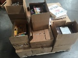 Pallet of library books