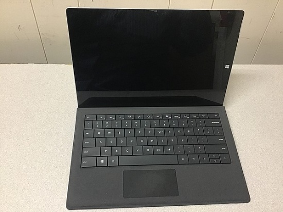 Laptop computer possibly locked, some damage, no charger Microsoft surface 128GB