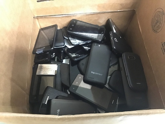 Cellphones (Used Used, possibly locked, no chargers, some damage, unknown activation status