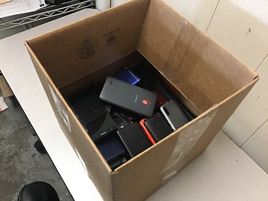 Cellphones (Possibly locked Possibly locked, no chargers, some damage