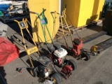 3 GAS POWERED EDGERS (Missing parts) NOTE: This unit is being sold AS IS/WHERE IS via Timed Auction