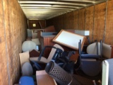 TRAILER OF OFFICE FURNITURE (TRAILER NOT INCLUDED) NOTE: This unit is being sold AS IS/WHERE IS via