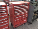 PROTO 12 DRAWER TOOLBOX WITH WHEELS NOTE: This unit is being sold AS IS/WHERE IS via Timed Auction a