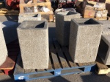 PALLET OF CONCRETE ASH RECEPTACLES NOTE: This unit is being sold AS IS/WHERE IS via Timed Auction an