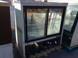 TRUE SLIDING DOOR REFRIGERATOR NOTE: This unit is being sold AS IS/WHERE IS via Timed Auction and is