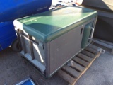 SOLAR POWERED TRASH COMPACTOR BIN NOTE: This unit is being sold AS IS/WHERE IS via Timed Auction and