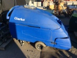 CLARKE FOCUS S MODEL FLOOR MACHINE (NO BATTERIES ) NOTE: This unit is being sold AS IS/WHERE IS via