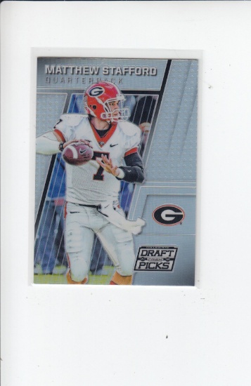 MATTHEW STAFFORD 2016 PANINI DRAFT REFRACTOR