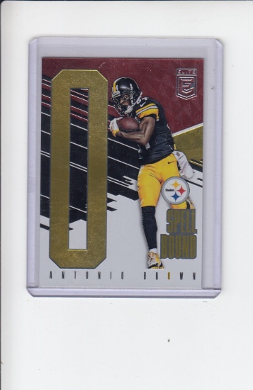 ANTONIO BROWN 2017 PANINI ELITE SPELLBOUND RED INSERT